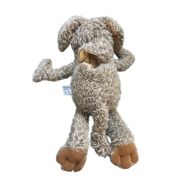 LIVING PUPPETS Shaggy Dog Hand Puppet Lexi 19 inch Creative Play - Picture 4 of 6